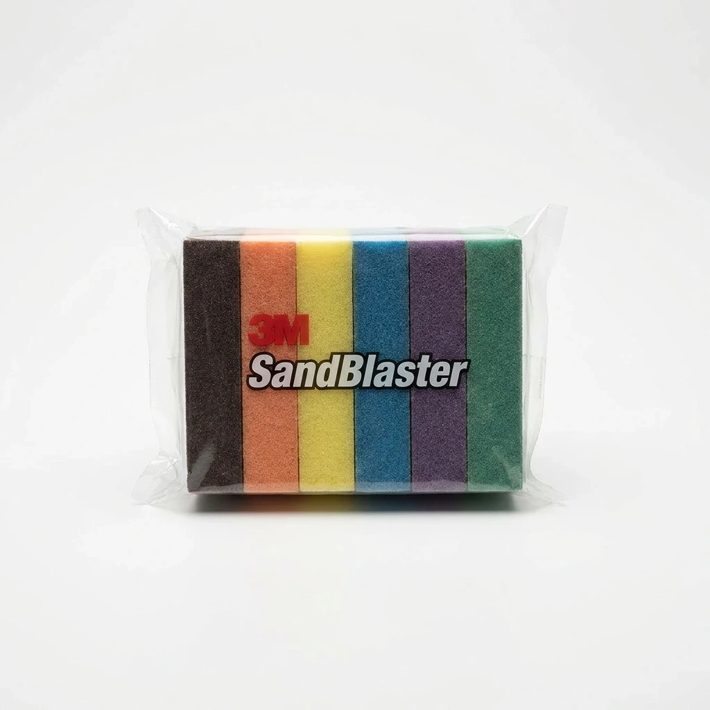 3M SandBlaster Sanding Sponge 6-Pack